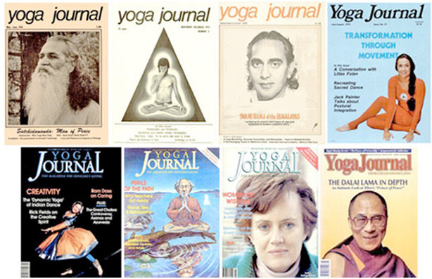 Early Yoga Journal Covers Early Yoga Journal Covers